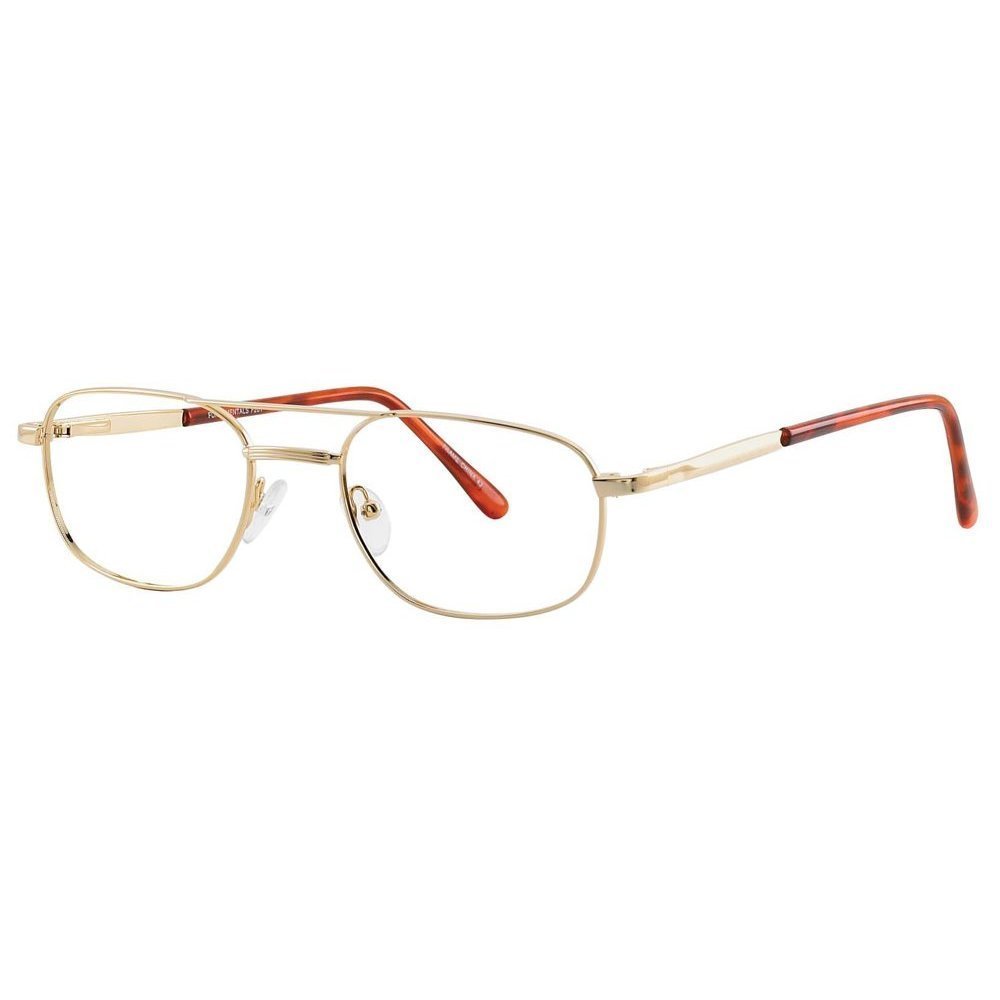 Fundamentals F201 Eyeglasses Gold 53mm